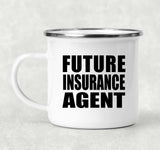 Future Insurance Agent - 12oz Camping Mug