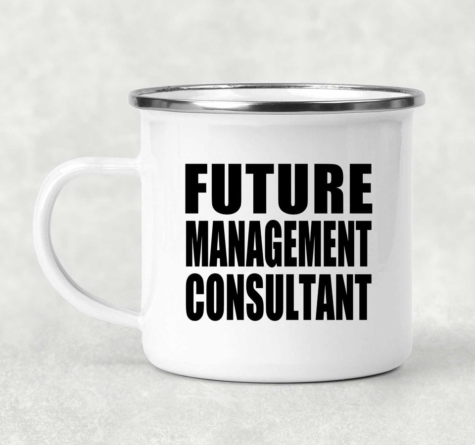 Future Management Consultant - 12oz Camping Mug