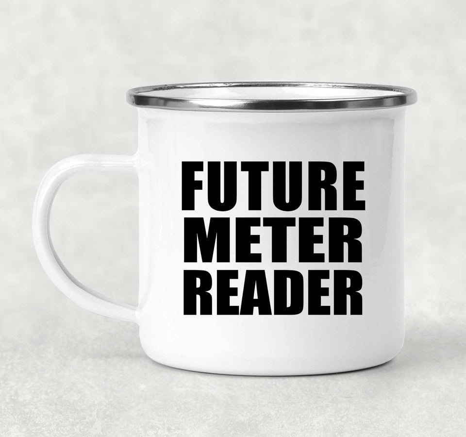 Future Meter Reader - 12oz Camping Mug
