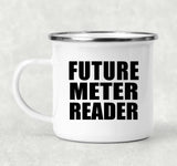 Future Meter Reader - 12oz Camping Mug