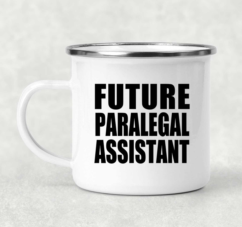 Future Paralegal Assistant - 12oz Camping Mug