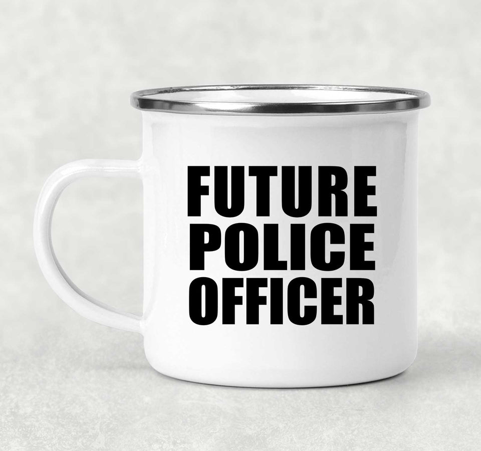 Future Police Officer - 12oz Camping Mug