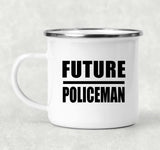 Future Policeman - 12oz Camping Mug