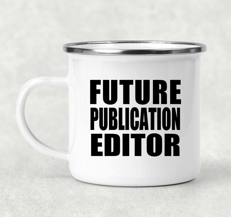 Future Publication Editor - 12oz Camping Mug