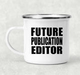 Future Publication Editor - 12oz Camping Mug