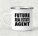 Future Real Estate Agent - 12oz Camping Mug