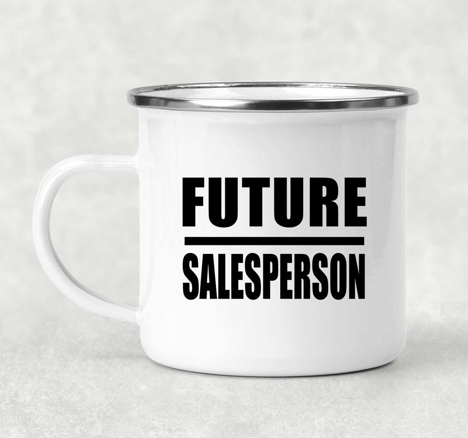 Future Salesperson - 12oz Camping Mug