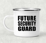 Future Security Guard - 12oz Camping Mug