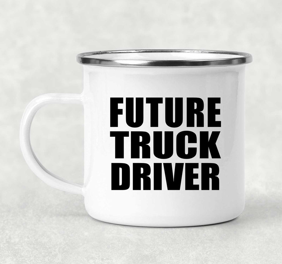 Future Truck Driver - 12oz Camping Mug