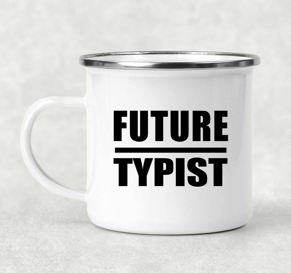 Future Typist - 12oz Camping Mug