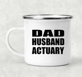 Dad Husband Actuary - 12oz Camping Mug