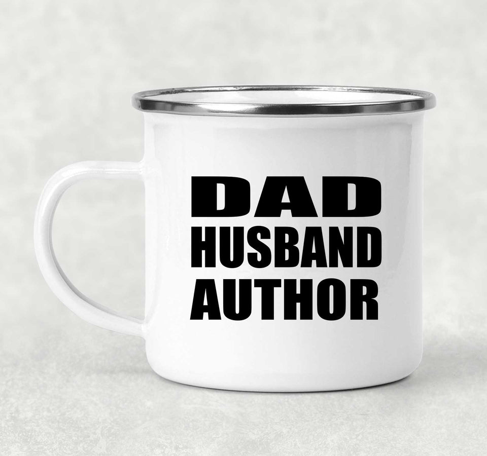 Dad Husband Author - 12oz Camping Mug