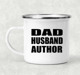 Dad Husband Author - 12oz Camping Mug
