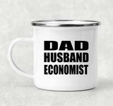 Dad Husband Economist - 12oz Camping Mug