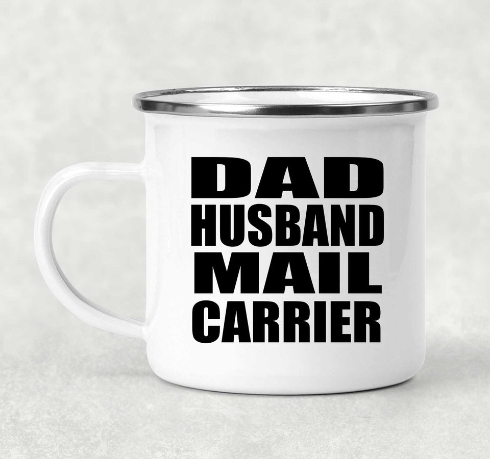 Dad Husband Mail Carrier - 12oz Camping Mug