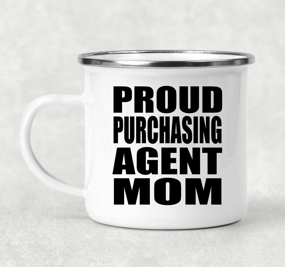 Proud Purchasing Agent Mom - 12oz Camping Mug