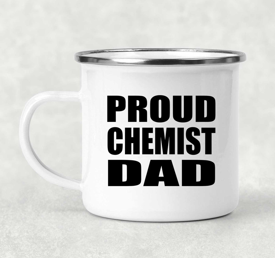 Proud Chemist Dad - 12oz Camping Mug