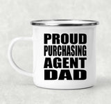 Proud Purchasing Agent Dad - 12oz Camping Mug