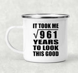 31st Birthday Took Square Root of 961 Years To Look Good - 12oz Camping Mug