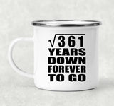 19th Anniversary Square Root of 361 Years Down Forever To Go - 12oz Camping Mug