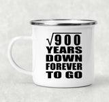 30th Anniversary Square Root of 900 Years Down Forever To Go - 12oz Camping Mug