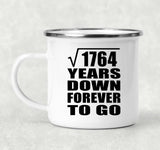 42nd Anniversary Square Root of 1764 Years Down Forever To Go - 12oz Camping Mug