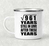 31st Anniversary Square Root of 961 Years Still In Love - 12oz Camping Mug
