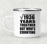 44th Anniversary Square Root of 1936 Years Who's Counting - 12oz Camping Mug