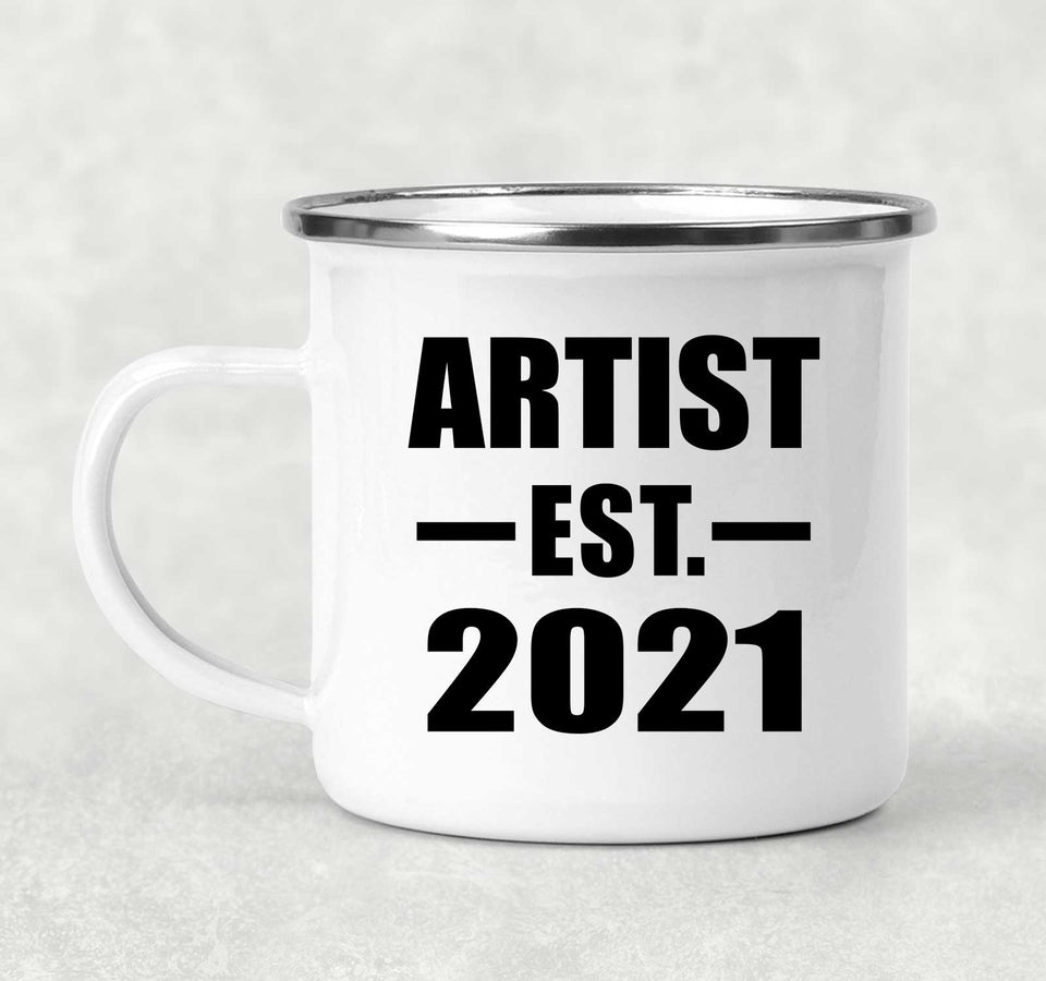 Artist Established EST. 2021 - 12oz Camping Mug