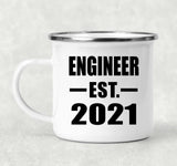 Engineer Established EST. 2021 - 12oz Camping Mug