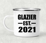 Glazier Established EST. 2021 - 12oz Camping Mug