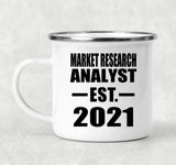 Market Research Analyst Established EST. 2021 - 12oz Camping Mug
