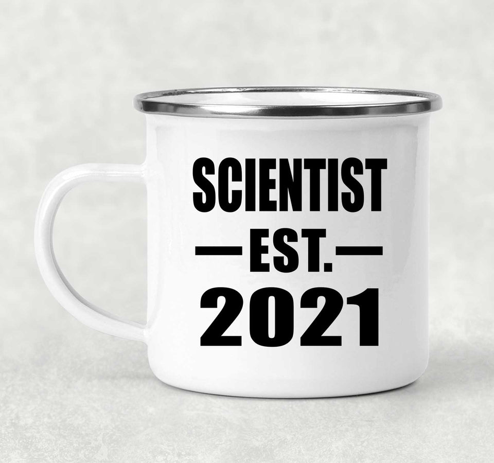 Scientist Established EST. 2021 - 12oz Camping Mug