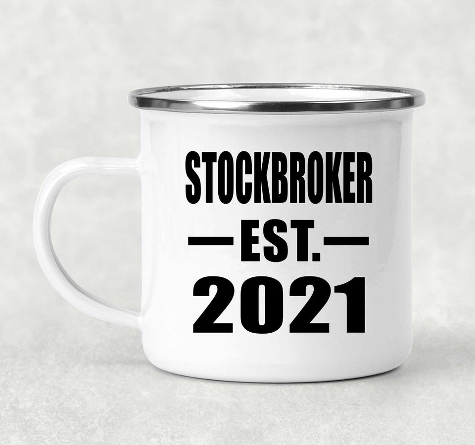 Stockbroker Established EST. 2021 - 12oz Camping Mug