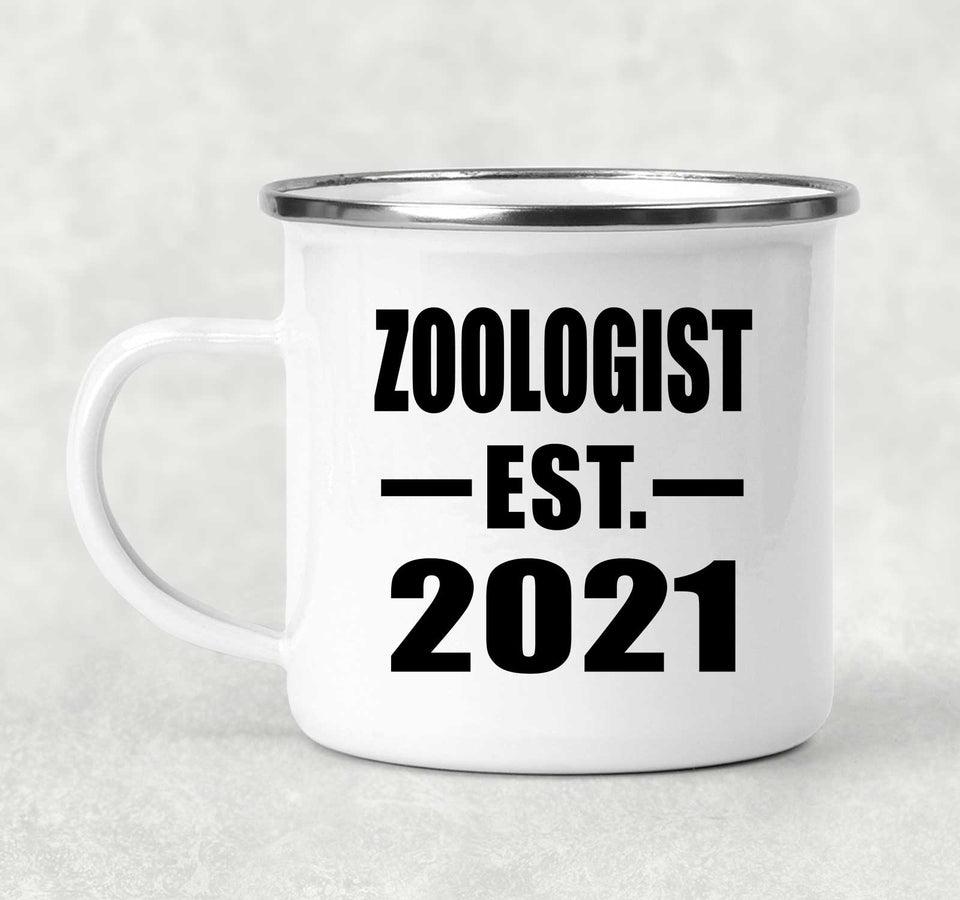 Zoologist Established EST. 2021 - 12oz Camping Mug