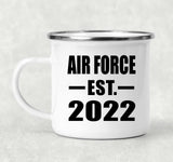 Air Force Established EST. 2022 - 12oz Camping Mug