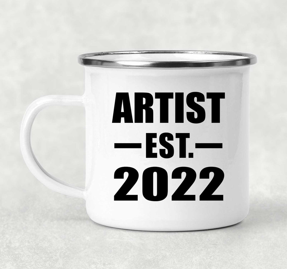 Artist Established EST. 2022 - 12oz Camping Mug