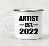 Artist Established EST. 2022 - 12oz Camping Mug
