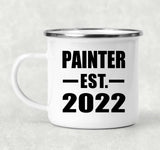 Painter Established EST. 2022 - 12oz Camping Mug