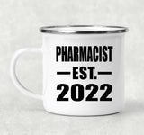 Pharmacist Established EST. 2022 - 12oz Camping Mug