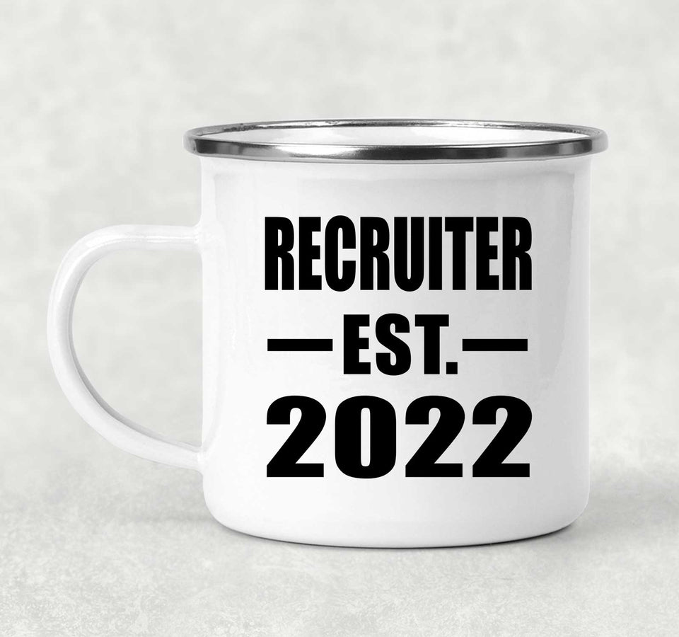 Recruiter Established EST. 2022 - 12oz Camping Mug