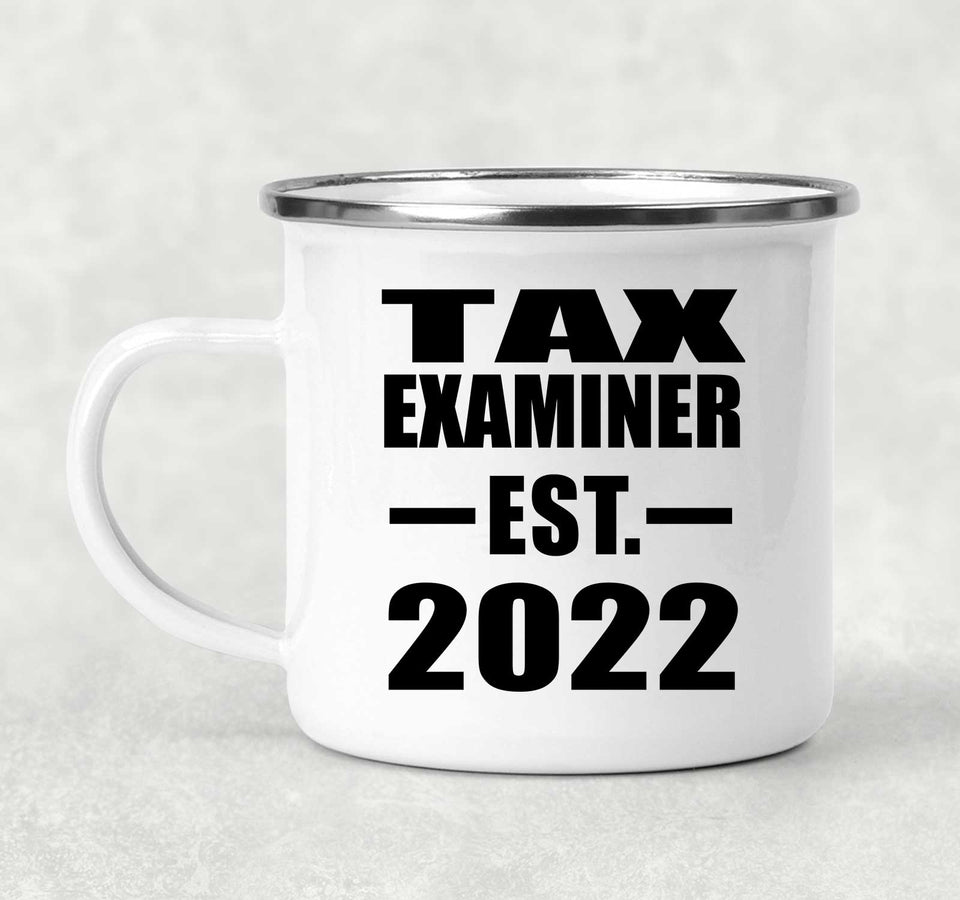Tax Examiner Established EST. 2022 - 12oz Camping Mug