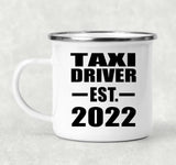 Taxi Driver Established EST. 2022 - 12oz Camping Mug