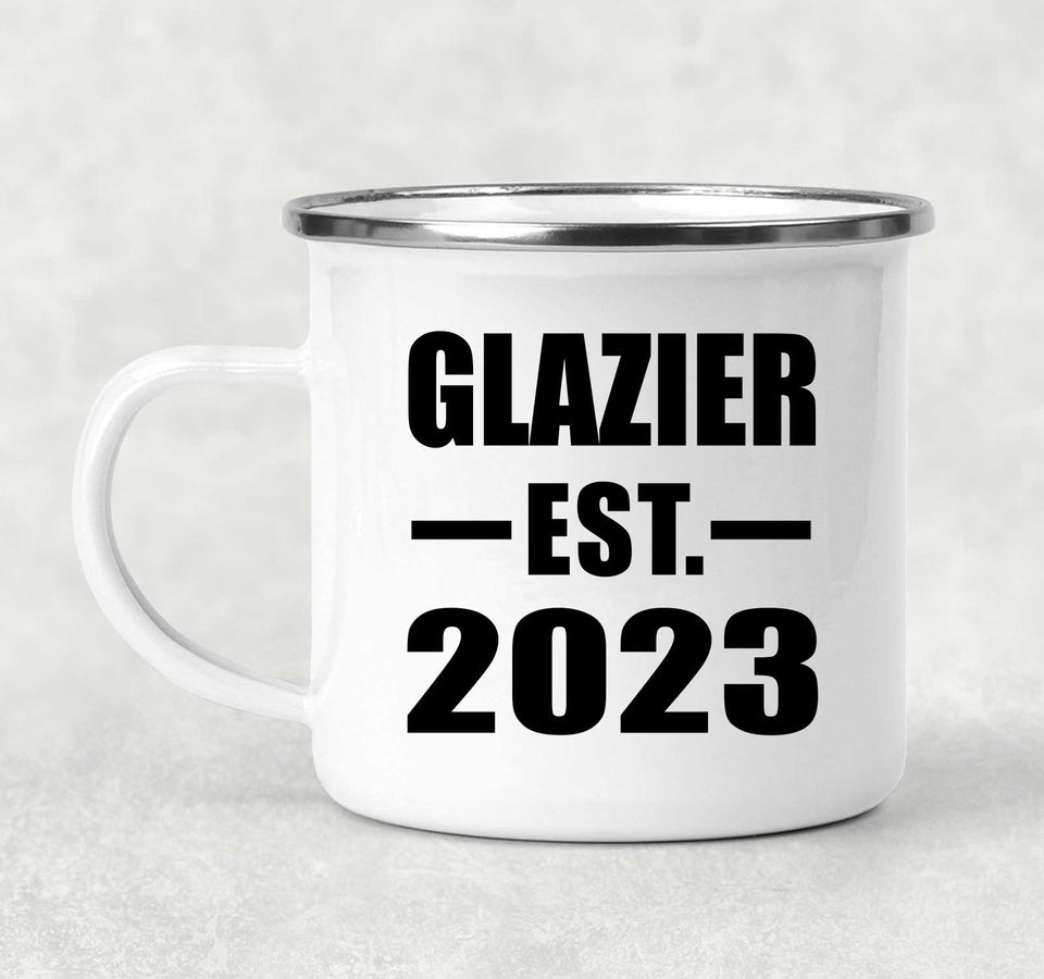 Glazier Established EST. 2023 - 12oz Camping Mug