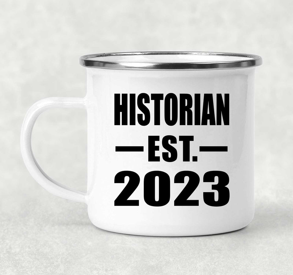 Historian Established EST. 2023 - 12oz Camping Mug