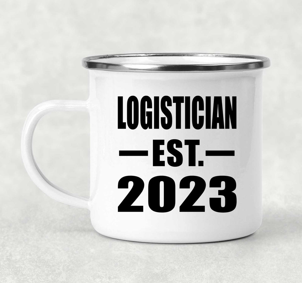 Logistician Established EST. 2023 - 12oz Camping Mug
