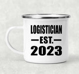 Logistician Established EST. 2023 - 12oz Camping Mug