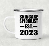 Skincare Specialist Established EST. 2023 - 12oz Camping Mug