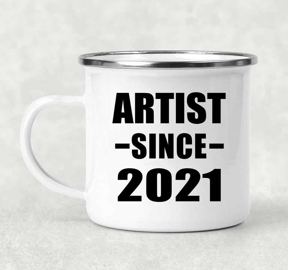 Artist Since 2021 - 12oz Camping Mug