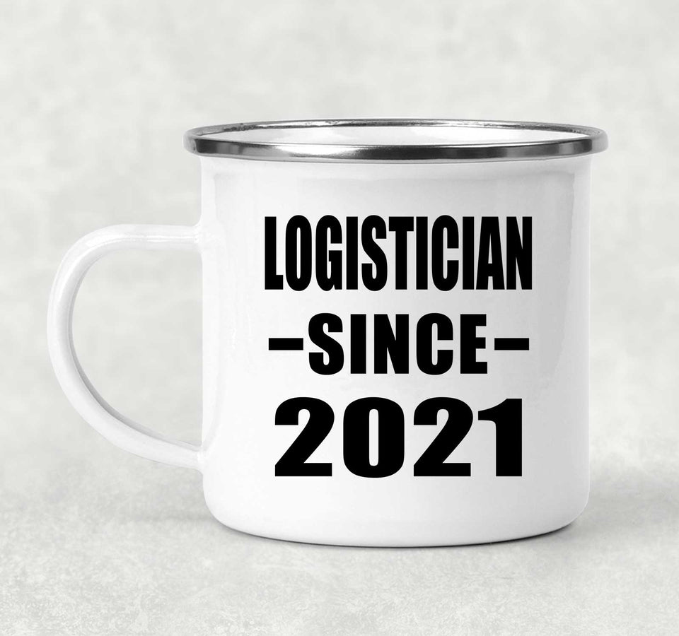 Logistician Since 2021 - 12oz Camping Mug